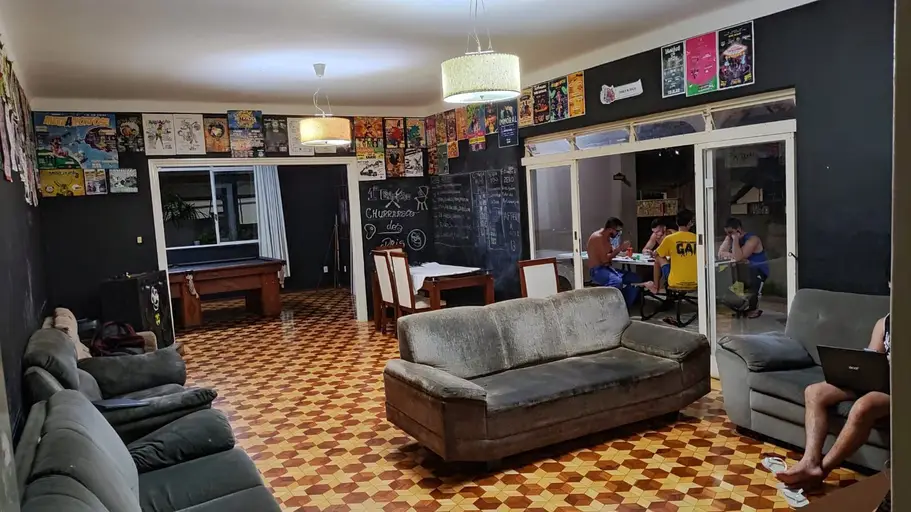 Visão geral da casa